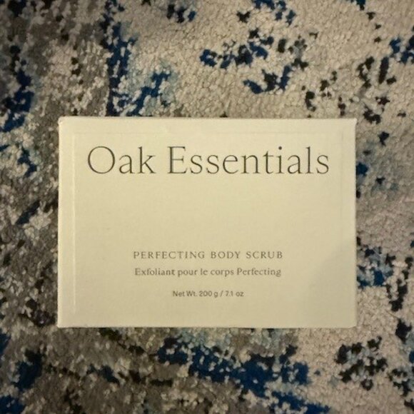 NEW NIB OAK ESSENTIALS PERFECTING BODY SCRUB 7.1oz - Picture 2 of 2